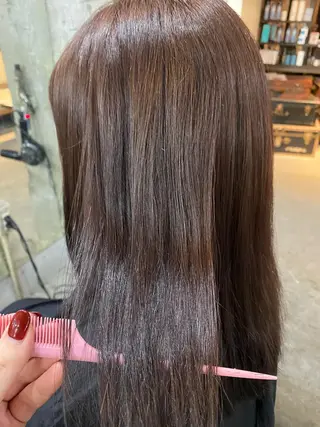 ミディアム カラー お任せヘア☘️☘️ 及川渚のヘアスタイル