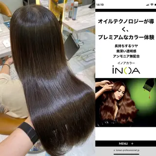 ロング 💎巻ける縮毛矯正/ 艶髪💎石渕智也のヘアスタイル