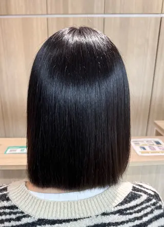 ミディアム りんたろー /縮毛矯正のヘアスタイル