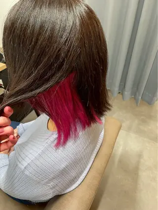 ショート カラー TELAHAIR 篠原翔哉のヘアスタイル