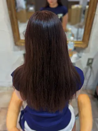 ロング カラー 宮本龍馬オブヘアー /宮崎台のヘアスタイル