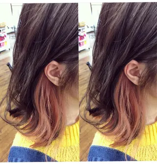 カラー hair make ORANGE tre所属・浦 加奈子のヘアスタイル