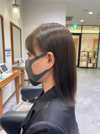 ミディアム カラー ✂︎髪質改善・ Yuitoのヘアスタイル