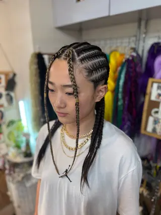 ロング ヘアアレンジ scamp所属・scamp⭐️ さくらのヘアスタイル