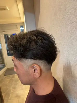 カラー 福留 叶太のヘアスタイル