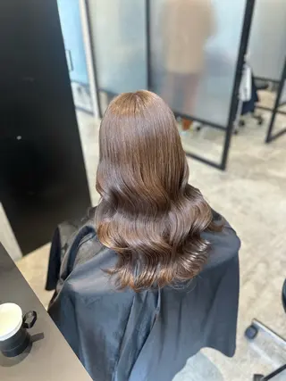 ロング カラー 韓国ヘア🇰🇷🎀 みきのヘアスタイル