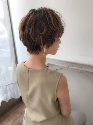 ショート 似合わせ大得意美容師 .Haruka.のヘアスタイル