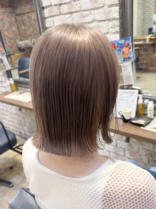 ミディアム 古川 流久のヘアスタイル