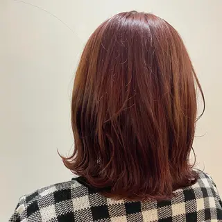ミディアム Kazaoka Saraのヘアスタイル