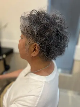 ショート パーマ メンズ トータルビューティー K:R鶴川のヘアスタイル