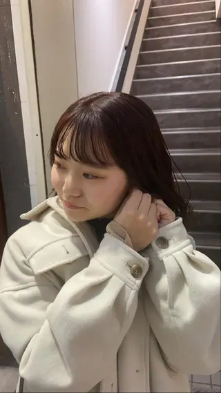 ミディアム nico🏁 rihoのヘアスタイル