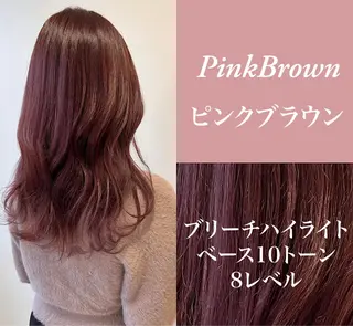 セミロング カラー ハルキ/ 髪質改善のヘアスタイル