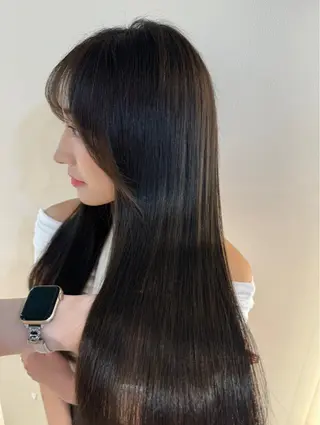 ロング カラー SALOWIN 新宿三丁目 me＋所属・hanane🎀 /ジャニオタ美容師のヘアスタイル