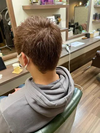 ショート メンズ 山本 純平のヘアスタイル