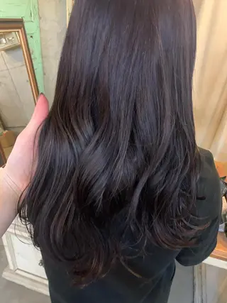 ロング カラー kimika🥑 メンズ/髪質改善のヘアスタイル