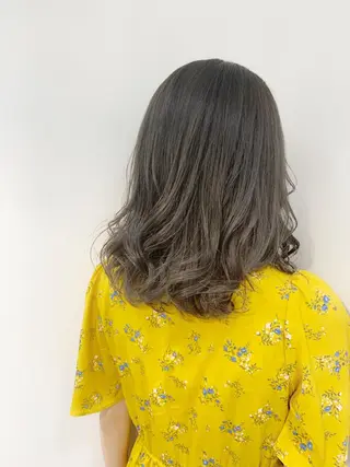 ミディアム 【髪質改善特化】 新宿/縮毛矯正/セラのヘアスタイル