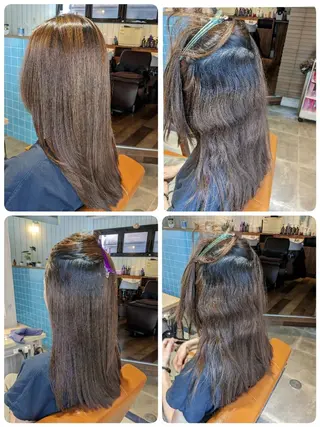 ロング alushe 岡 陽子のヘアスタイル