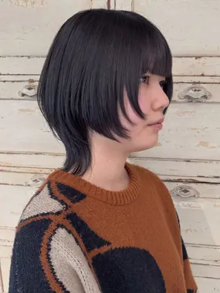 ミディアム カラー RorriM natsuのヘアスタイル