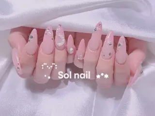 ネイル パラジェル＆フィルイン取り扱いサロンSol Nail所属・Sol Nail ミネのネイルデザイン