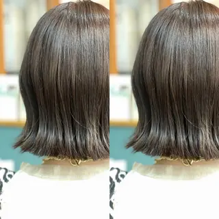 ミディアム カラー Snaly カラー特化ページのヘアスタイル