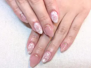 ネイル 新橋 ルキナ スタッフのネイルデザイン