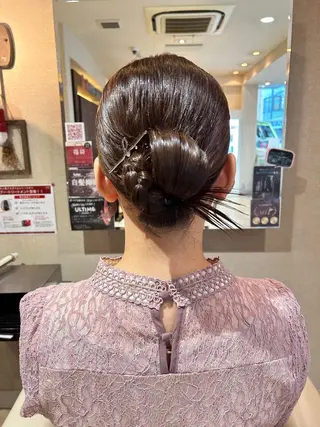 ミディアム わかまつ　ももみ 🕊️/顔周りカットのヘアスタイル