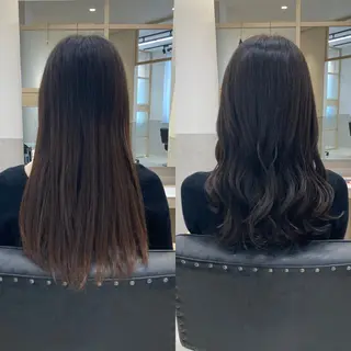 ロング 田中 絵理のヘアスタイル