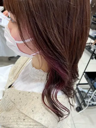 ロング カラー ✨髪質改善矯正× ブリーチ✨YU-KIのヘアスタイル