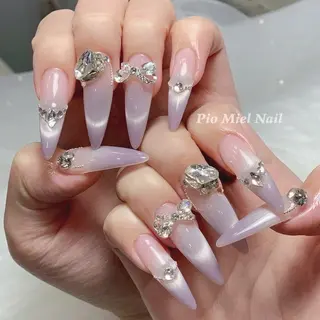 ネイル HANA 長さだしのネイルデザイン