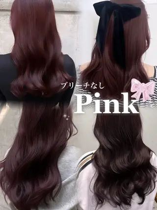 セミロング カラー ヘアアレンジ 愛されカラー🩷 はるなのヘアスタイル