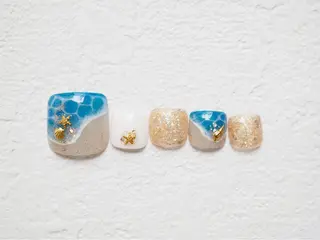 ネイル トップネイリスト Ribbon立川店のネイルデザイン