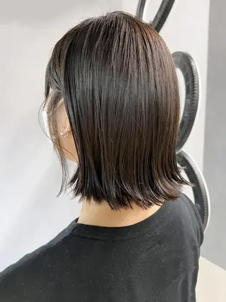 ミディアム カラー パーマ ヘアアレンジ ITbyALBUM 中野店のヘアスタイル