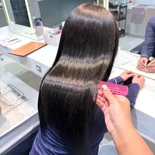 ロング 髪質改善/縮毛矯正 /アレンジ🌙あまにのヘアスタイル