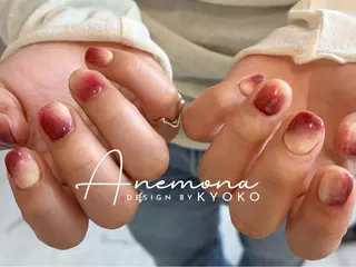 ショート 【ANEMONA】 Kyokoのネイルデザイン