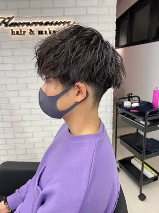 ショート パーマ ヘアアレンジ メンズ 🔥メンズ特化🔥 木村 祐太のヘアスタイル
