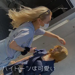 ロング 佐々木 菜摘のヘアスタイル