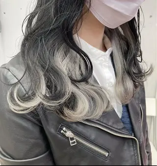 セミロング カラー ヘアアレンジ yukiho❤️ Lafith池袋のヘアスタイル