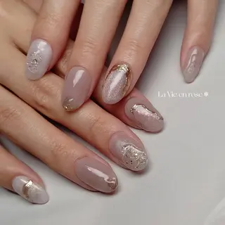 ネイル ラヴィアン ローズのネイルデザイン