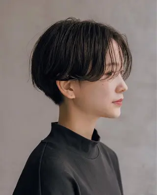 ショート ノンダメージサロン まつうらるなのヘアスタイル