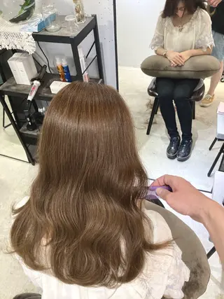 ミディアム 新井 広樹のヘアスタイル