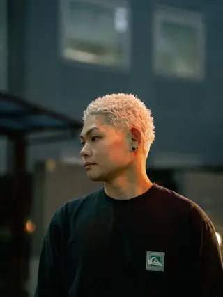 ショート カラー パーマ メンズ 🔗メンズサロン🔗 Kieのヘアスタイル