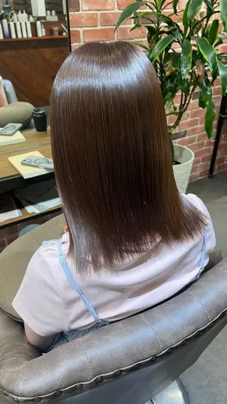 ミディアム カラー Rico /透明感カラー💎のヘアスタイル