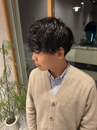 パーマ メンズ muku./甲府/ カット/moekaのヘアスタイル