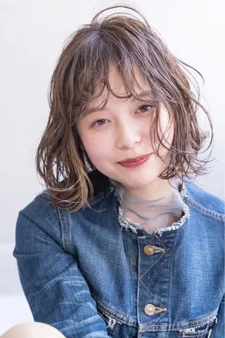 ミディアム 大宮/山口 竣也のヘアスタイル