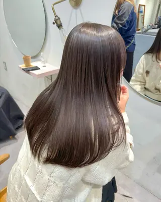 ロング カラー ayaka♡ 柔らかカラーのヘアスタイル