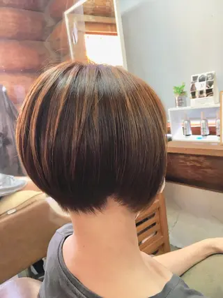 ショート 中谷 浩子のヘアスタイル