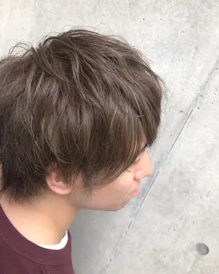 ショート カラー メンズ kico home 肥後橋店所属・似合わせレイヤー 阿波座/ふじむらのヘアスタイル