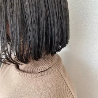 ショート カラー benji名駅店所属・透け感カラー/ momo🦕🌱のヘアスタイル