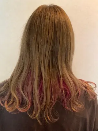ロング カラー absolute所属・艶カラー🎀 YUUKAのヘアスタイル