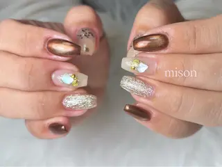 ネイル mison所属・mison 安形友花のネイルデザイン